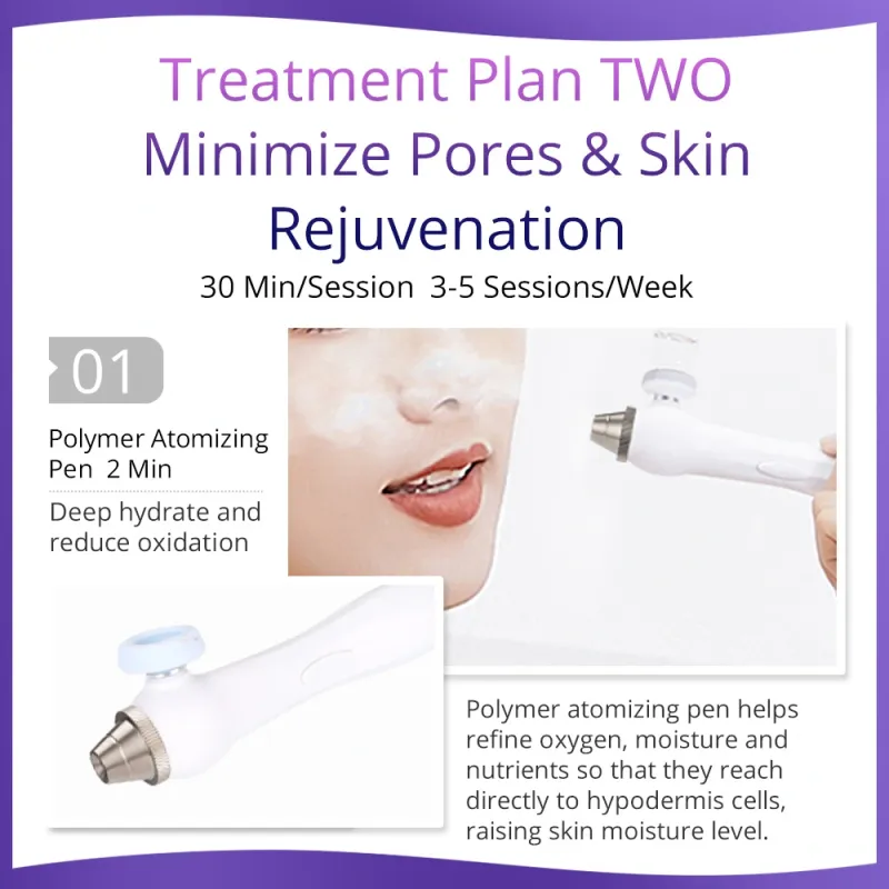 5 in 1 Ultrasound Hydro Microdermabrasion Skin Care Device